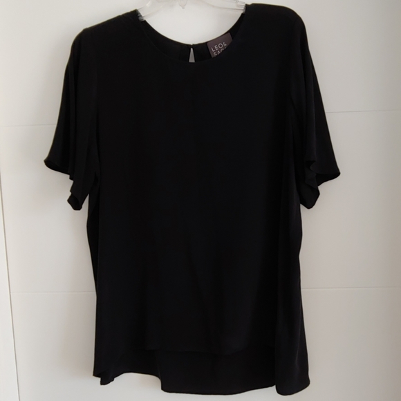 Silk black top - Picture 5 of 5